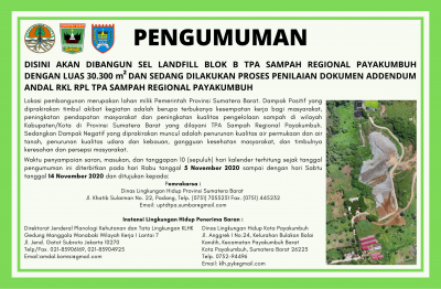 Pengumuman 