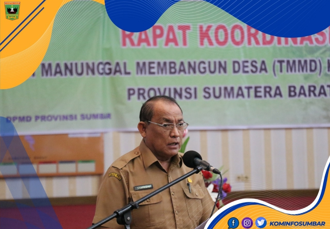 TMMD Sumbar Tahun 2021 dilaksanakan di Lima Kabupaten