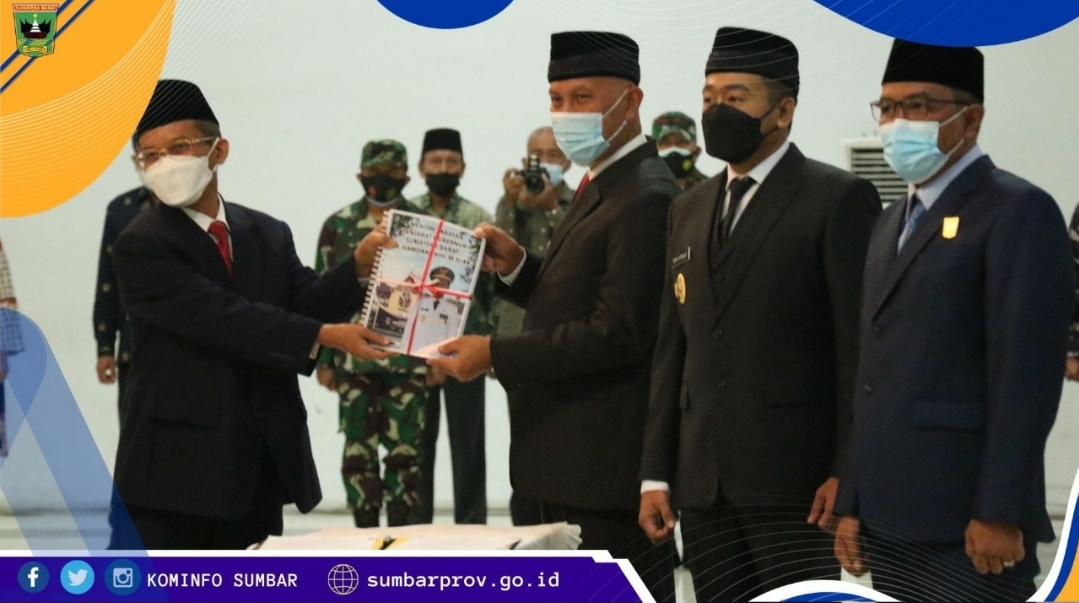 Sertijab Gubernur Sumbar, Mahyeldi : Kita mulai dengan Bismillah Pembangunan Sumatera Barat