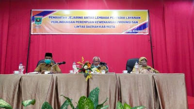 Penguatan jejaring antar lembaga layanan pemberdayaan perempuan