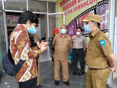 Wako dan Kadis PMD Sumbar Pantau Pilkades Serentak di Kota Sawahlunto