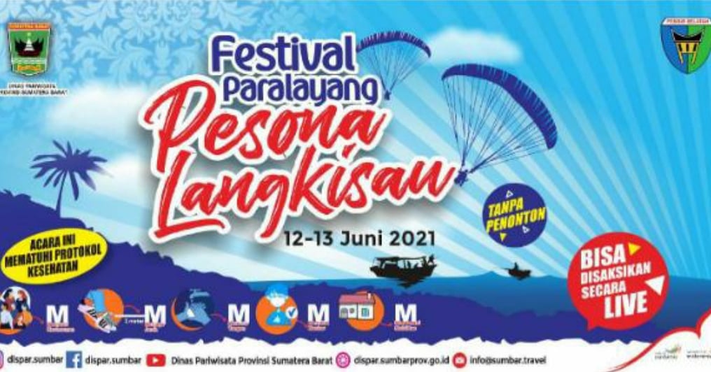 100 Atlet Akan Meriahkan Festival Paralayang Pesona Langkisau