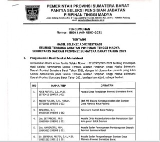 Www Sumbarprov Go Id Situs Portal Resmi Pemerit