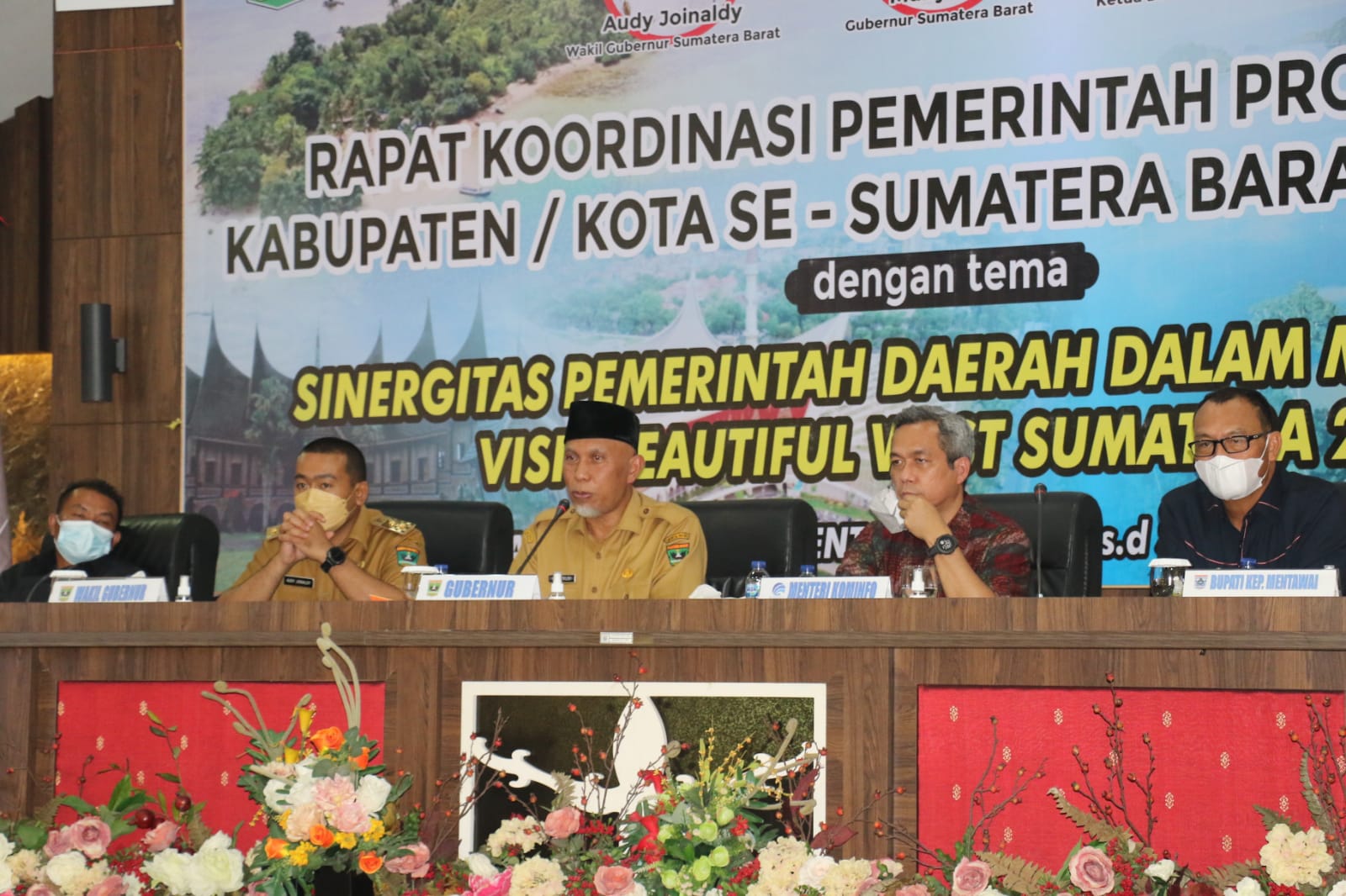 Buka Rakor Pemda se-Sumbar, Gubernur Mahyeldi Ingin Hadirkan Truly Beautiful West Sumatera