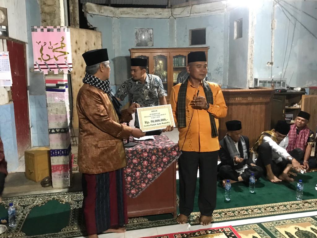 Tim Safari Ramadhan Gubernur Kunjungi Masjid Tazkir di Nagari Koto Tinggi