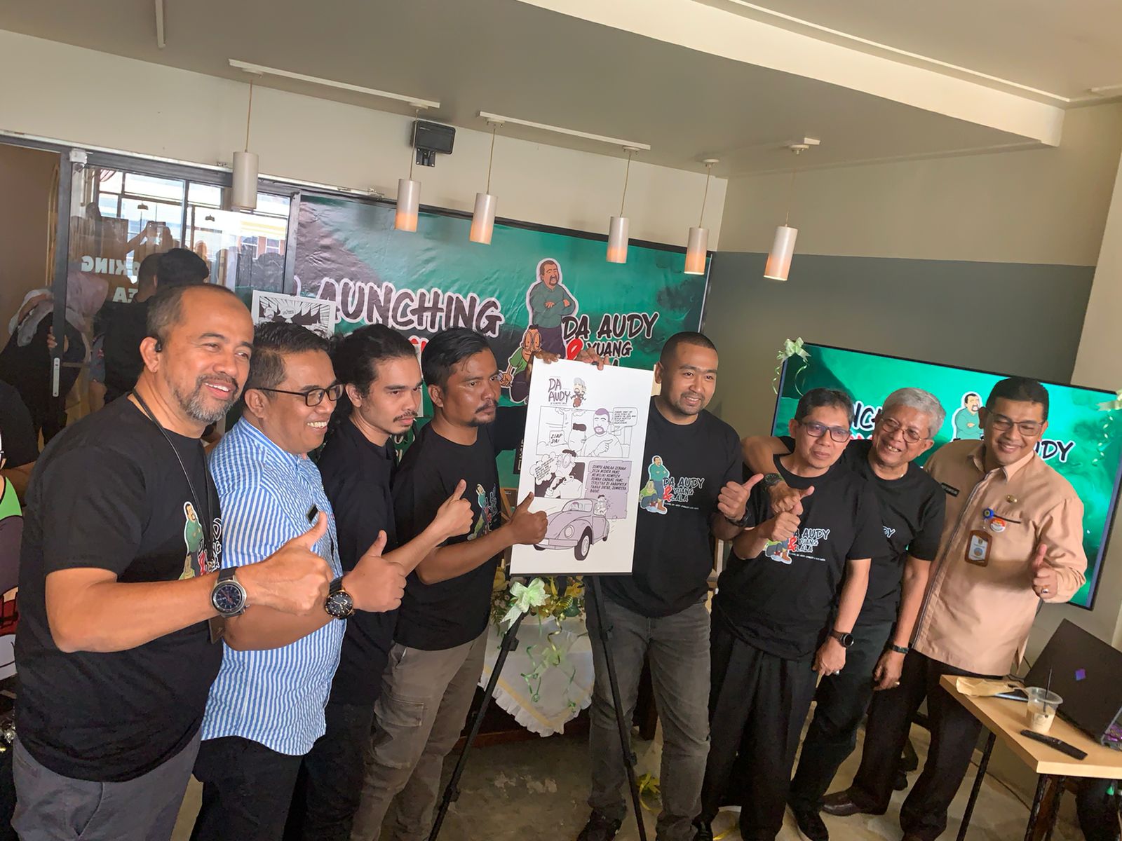 Kenalkan Sumatera Barat Lewat Komik, Wagub Sumbar Luncurkan "Da Audy dan Yuang Lala"