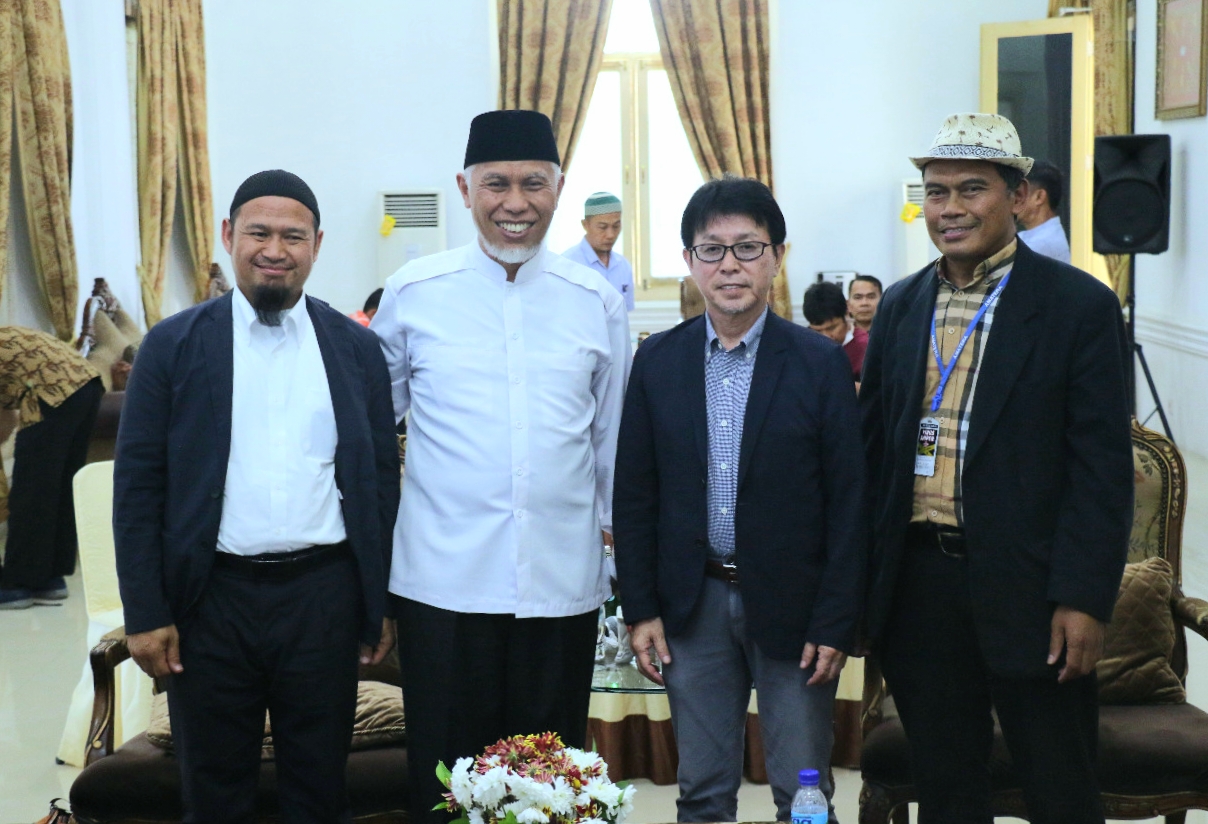 Gubernur Mahyeldi Terima Tamu dari Jepang, Jajaki Pembangkit Bio Energi di Mentawai