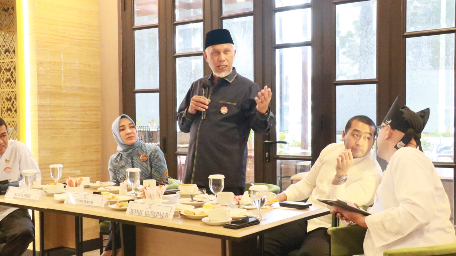 Coffee Morning Dengan Gubernur, PHRI Sumbar Komit Dukung VBWS 2023