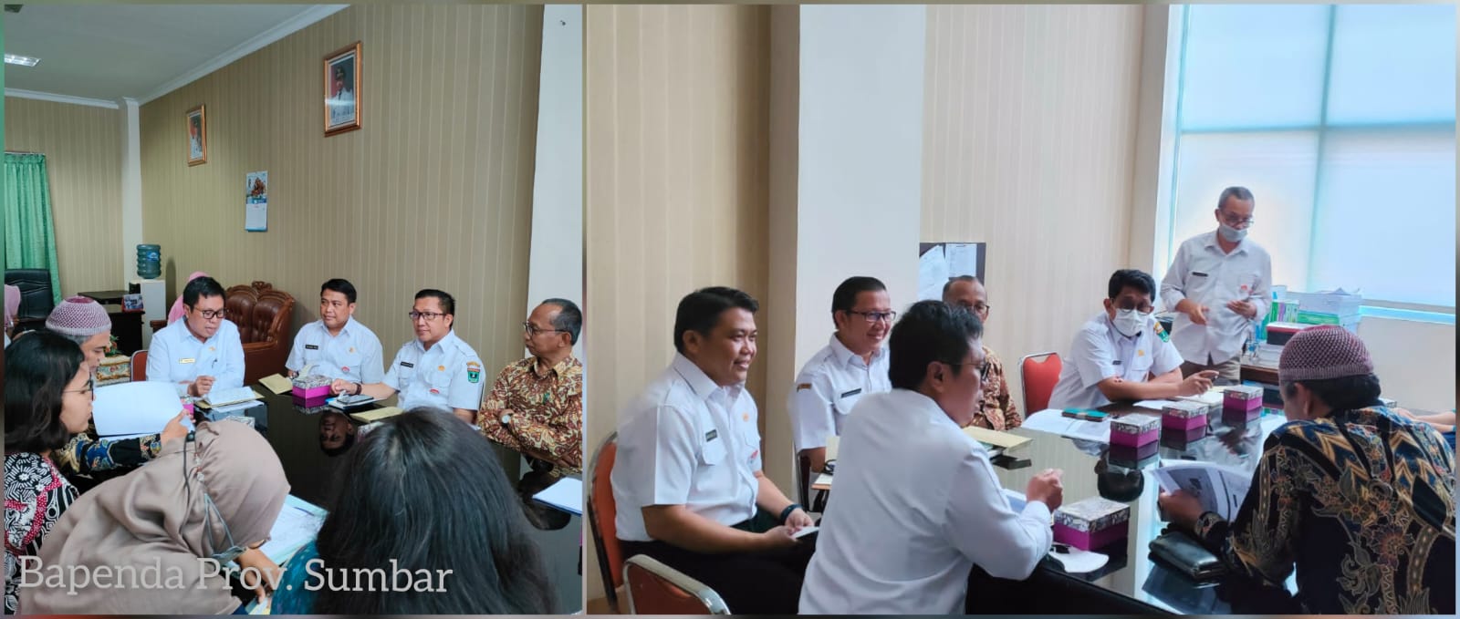 Tingkatkan Pencegahan Korupsi, BPKP melaksanakan Koordinasi Tim Auditor dengan Sekretaris Daerah Provinsi Sumatera Barat.