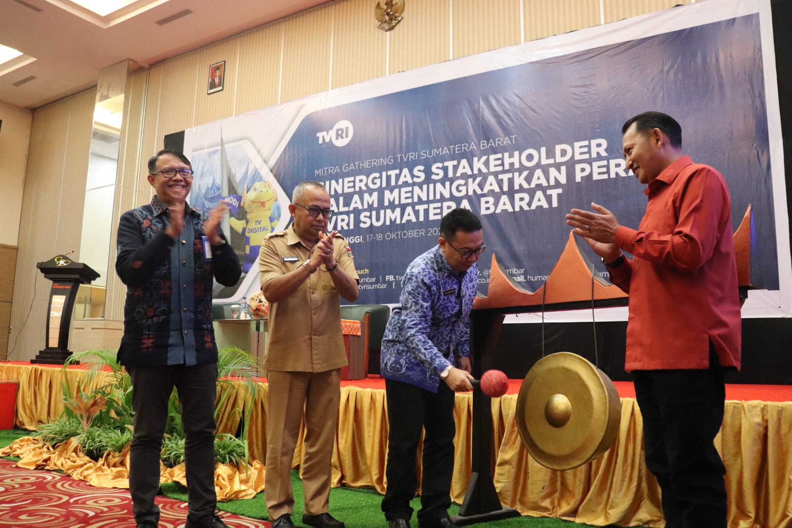 Komit Optimalkan Konten Budaya Sumbar, Gubernur: TVRI Penjaga Keseimbangan