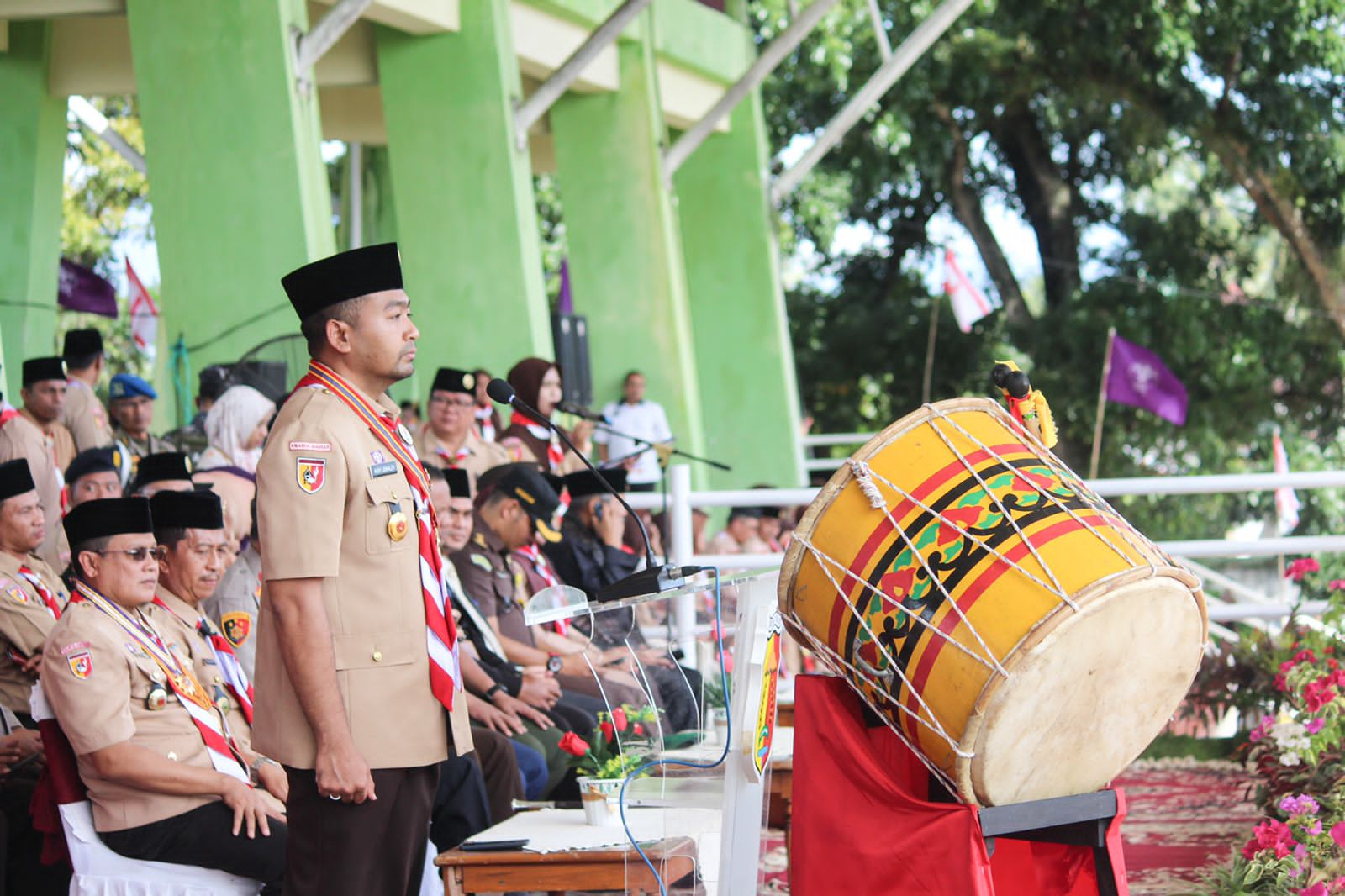 Peringati 61 Tahun berdiri Pramuka Sumatera Barat, Pengabdian Tanpa Batas Membangun Bangsa 