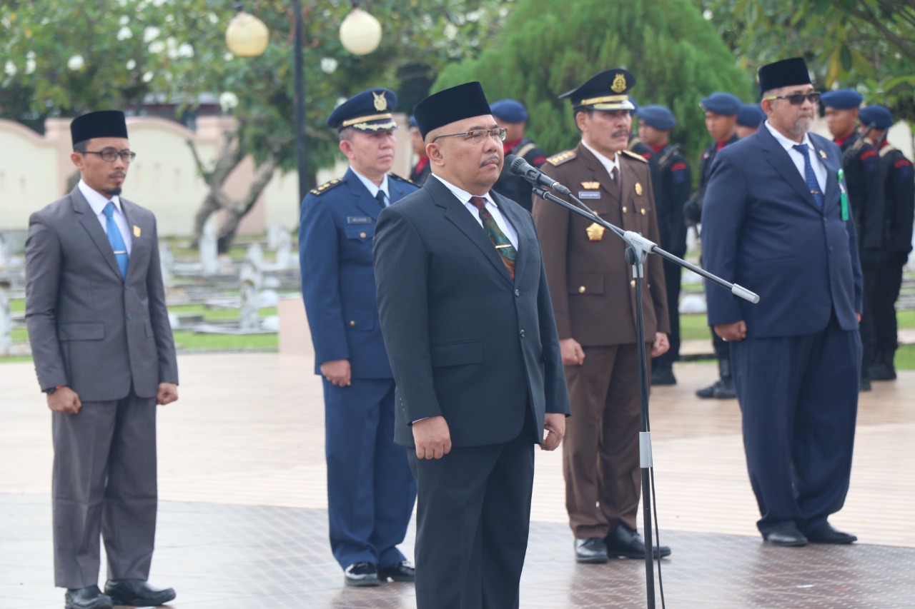 Jadi Inspektur Upacara Hari Pahlawan Nasional, Sekda Hansastri: Bangsa Yang Besar Merupakan Bangsa Yang Menghargai Jasa Pahlawannya. 