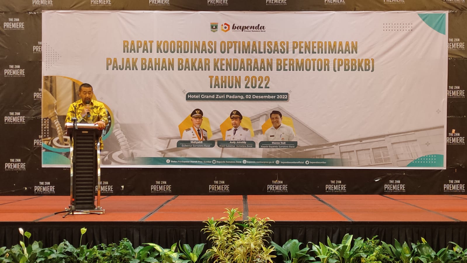 Optimalisasi Penerimaan Pajak Bahan Bakar Kendaraan Bermotor, Pemprov Sumbar Gelar Rakor dengan Stakeholder 