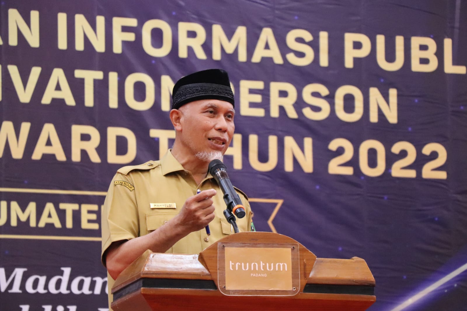 KI Sumbar Gelar Anugerah Keterbukaan Informasi Publik, Gubernur: KIP Jangan Sebagai Lip Service Semata