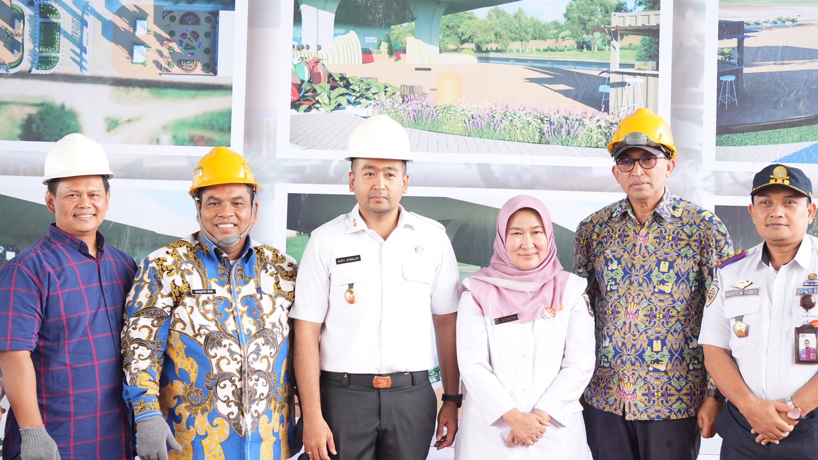 Resmikan Taman di Kolong Fly Over BIM, Wagub: Berikan Kesan Pertama Pendatang Di Sumatera Barat