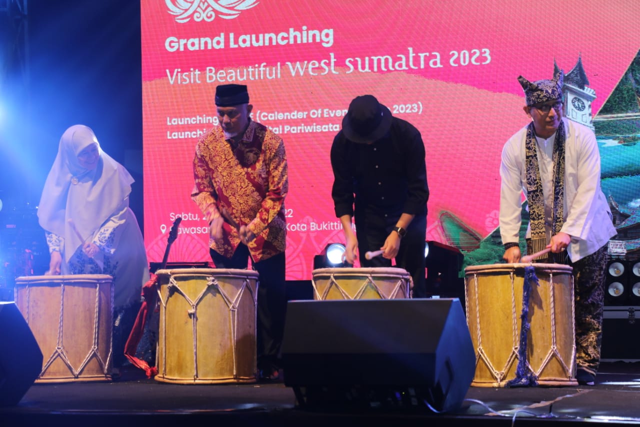 Ayo ke Sumbar, Visit Beautiful West Sumatera 2023 Resmi Diluncurkan