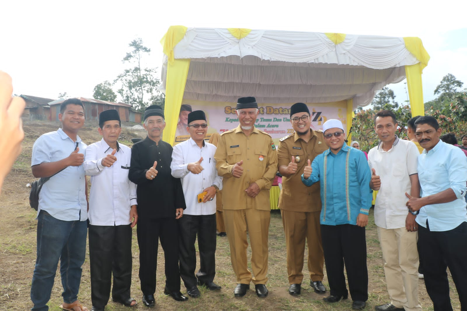 Gubernur Sumbar Resmikan Usaha Peternakan Ayam Potong Modern Dengan Sistem Blower 