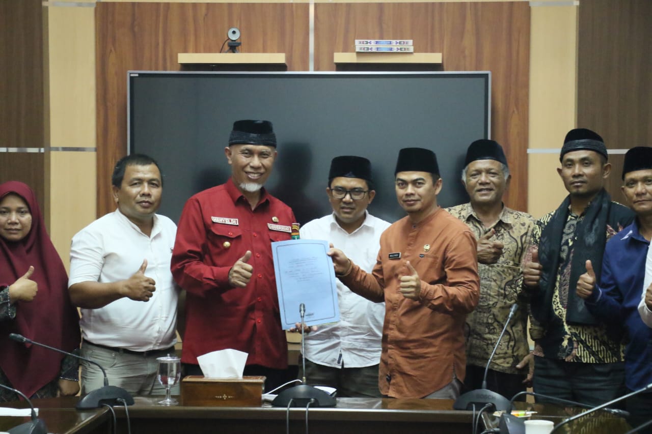 Gubernur Sumbar Siap Bangun Jalan Alternatif  Malalo - Asam Pulau