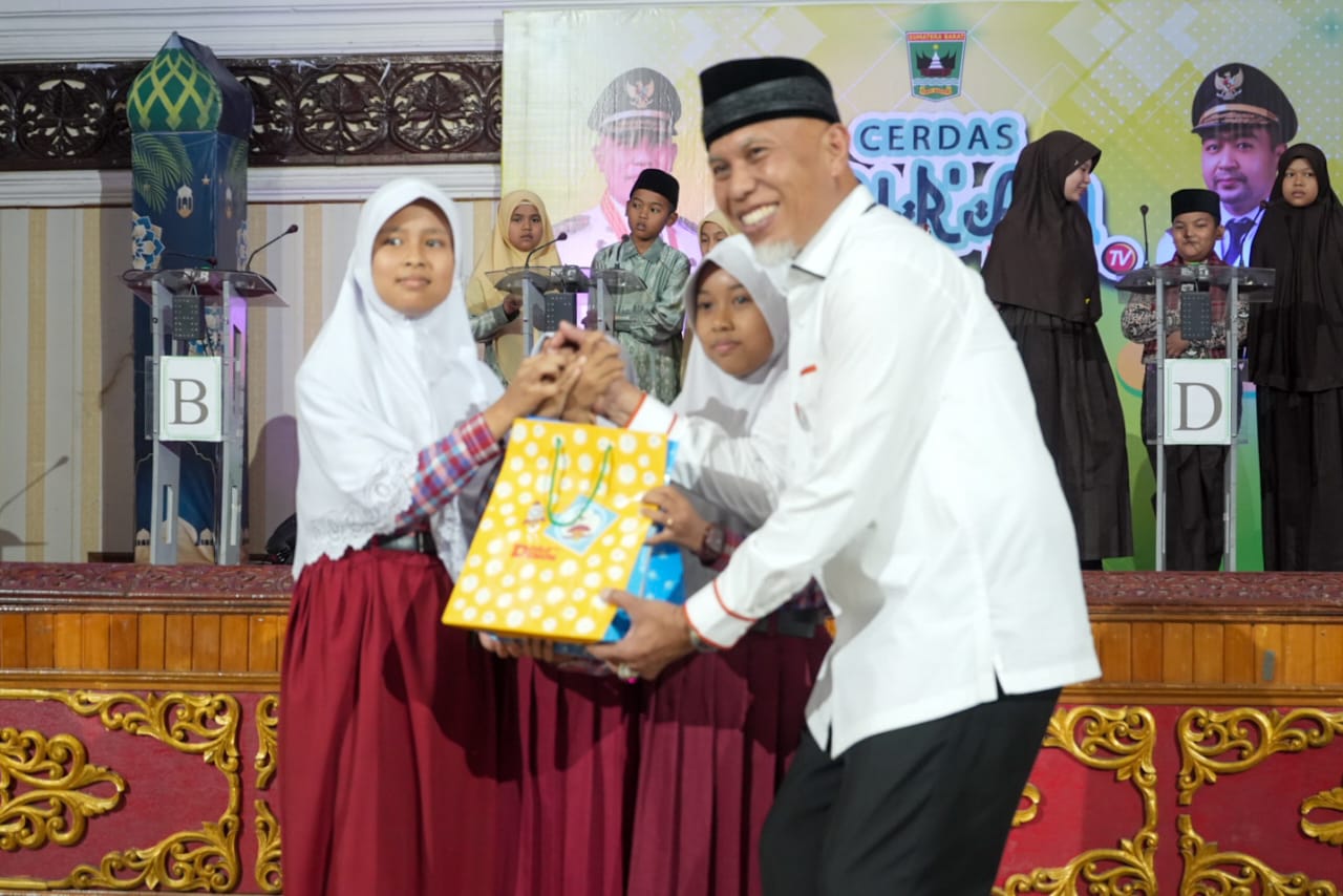 Buka Lomba Cerdas Qur’an, Gubernur Sumbar Berharap Lahir Generasi Muda Pencinta Al-Qur’an