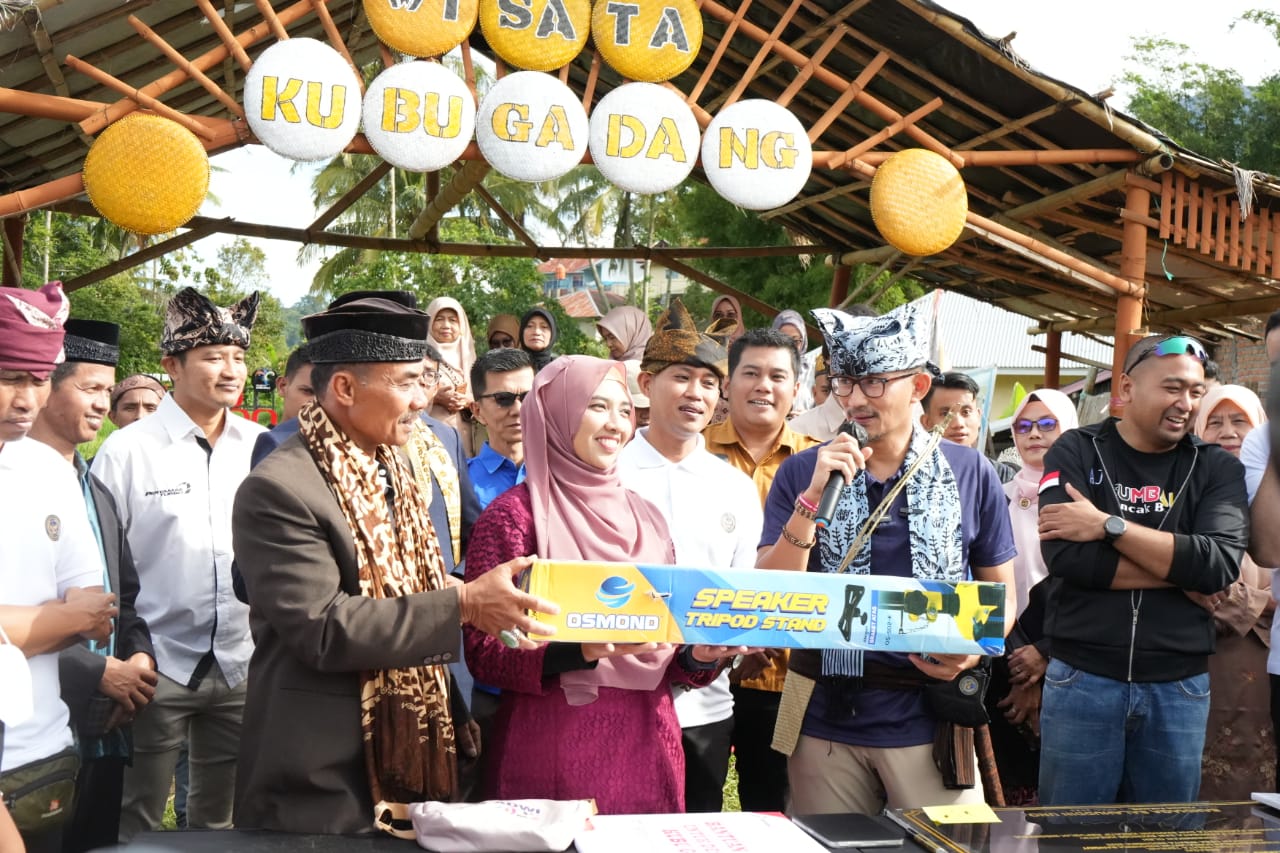 Giliran Kubu Gadang dan Perkampungan Adat Dikunjungi Menteri Sandiaga, Begini Pesonanya