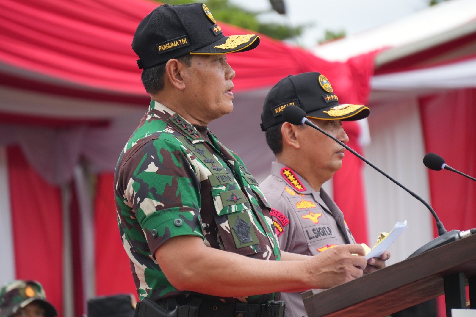 Panglima TNI Pimpin Upacara Pembukaan Latsitarda Nusantara XLIII di Sumbar