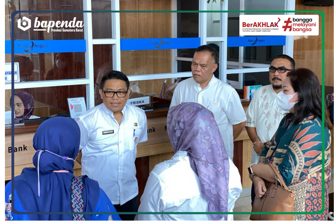 Inspektorat Jendral Kemendagri RI kunjungi Samsat Padang