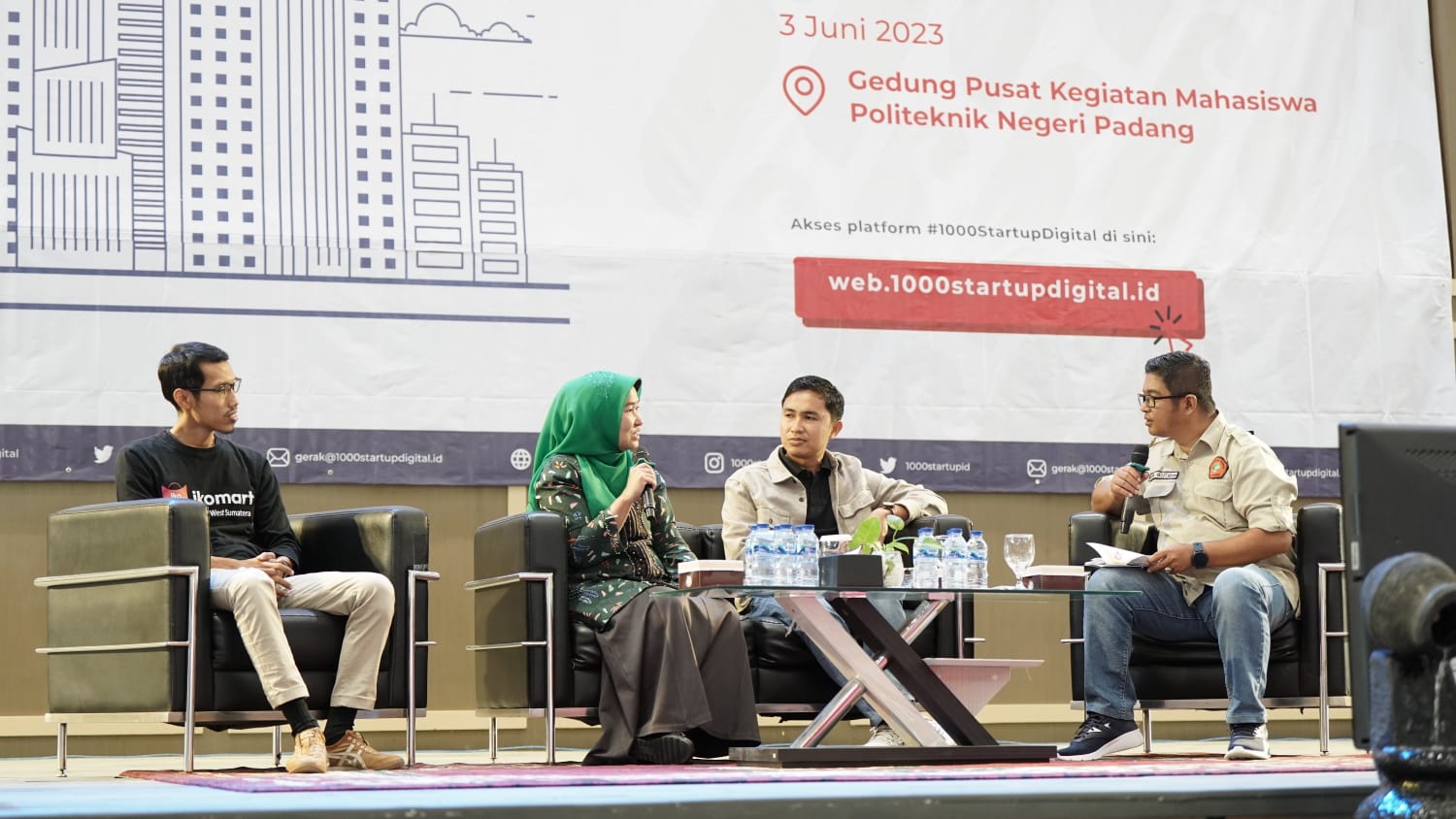 Roadshow Gerakan Nasional 1000 Startup Digital Diharap Munculkan Startup Lokal Sumbar 