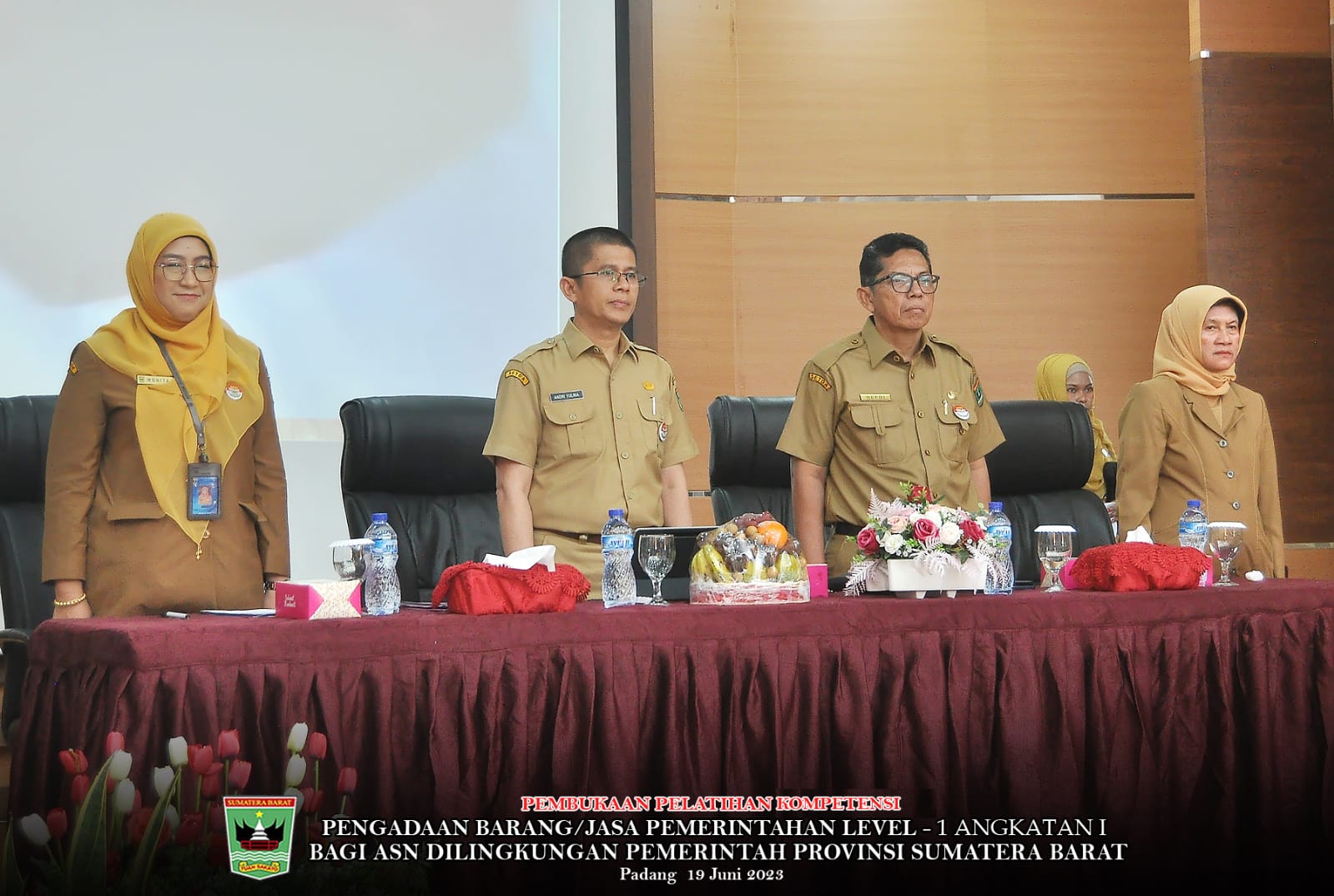 BPSDM Sumatera Barat Gelar Pelatihan Kompetensi PBJP Tingkat-1 Tahun 2023