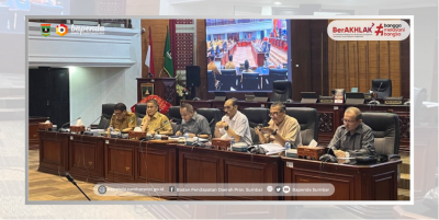 Bapenda Sumbar mengikuti Kegiatan Rapat Kerja Komisi III DPRD Provinsi Sumbatera Barat 