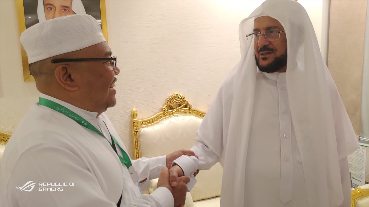 Sekdaprov Sumbar Bertemu Menteri Agama Saudi Arabia, Bahas Kerjasama dan Layanan Haji