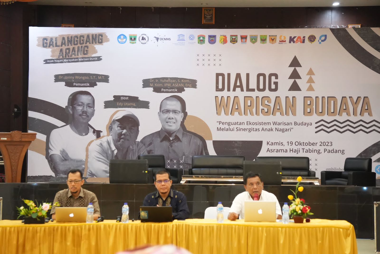 Dialog Warisan Budaya "Galanggang Arang" Gali Potensi Warisan Tambang Batubara Ombilin Sawahlunto