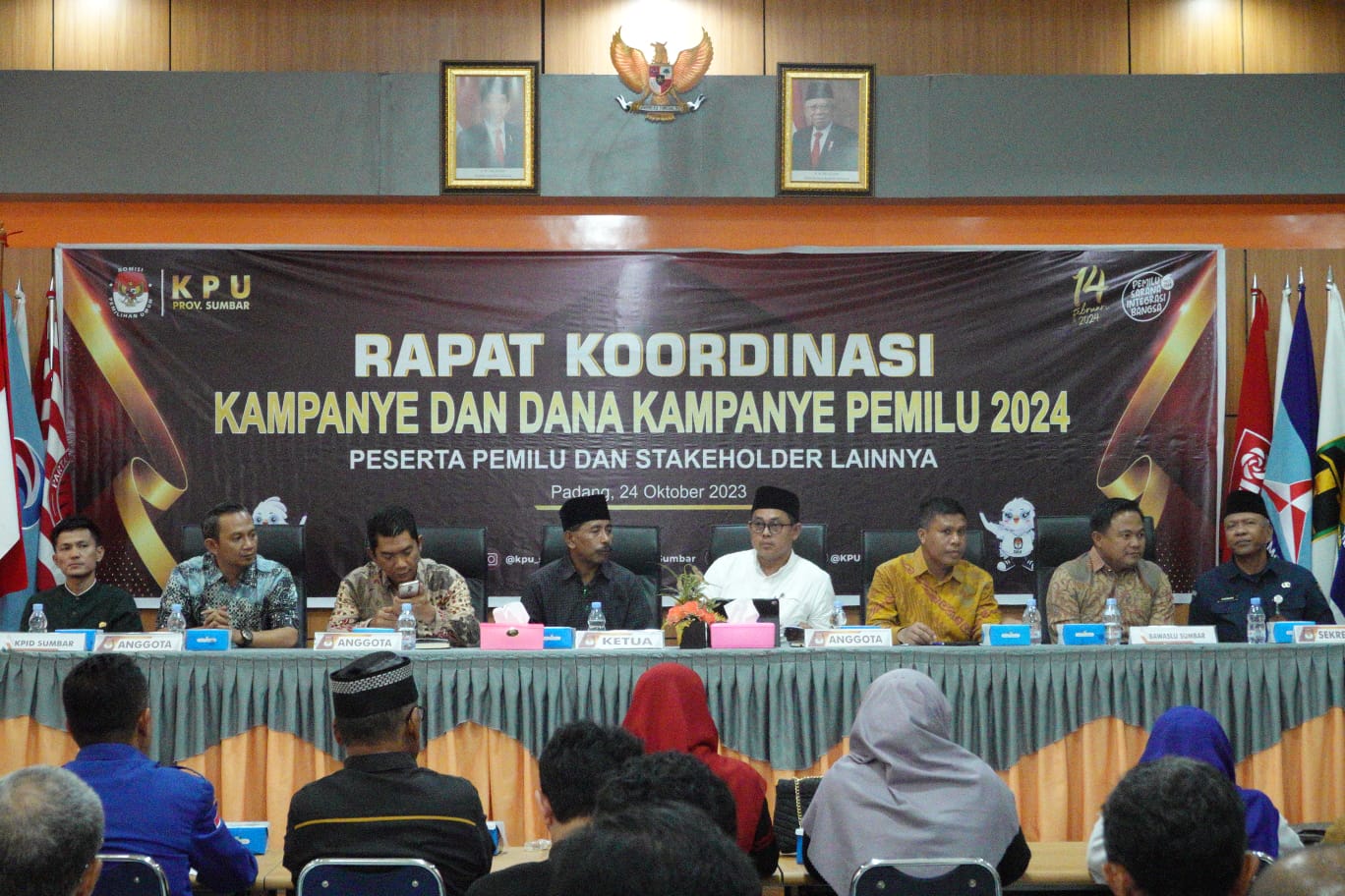 Jelang Pemilu Tahun 2024, KPU Sumbar Gelar Rakor Kampanye dan Dana Kampanye