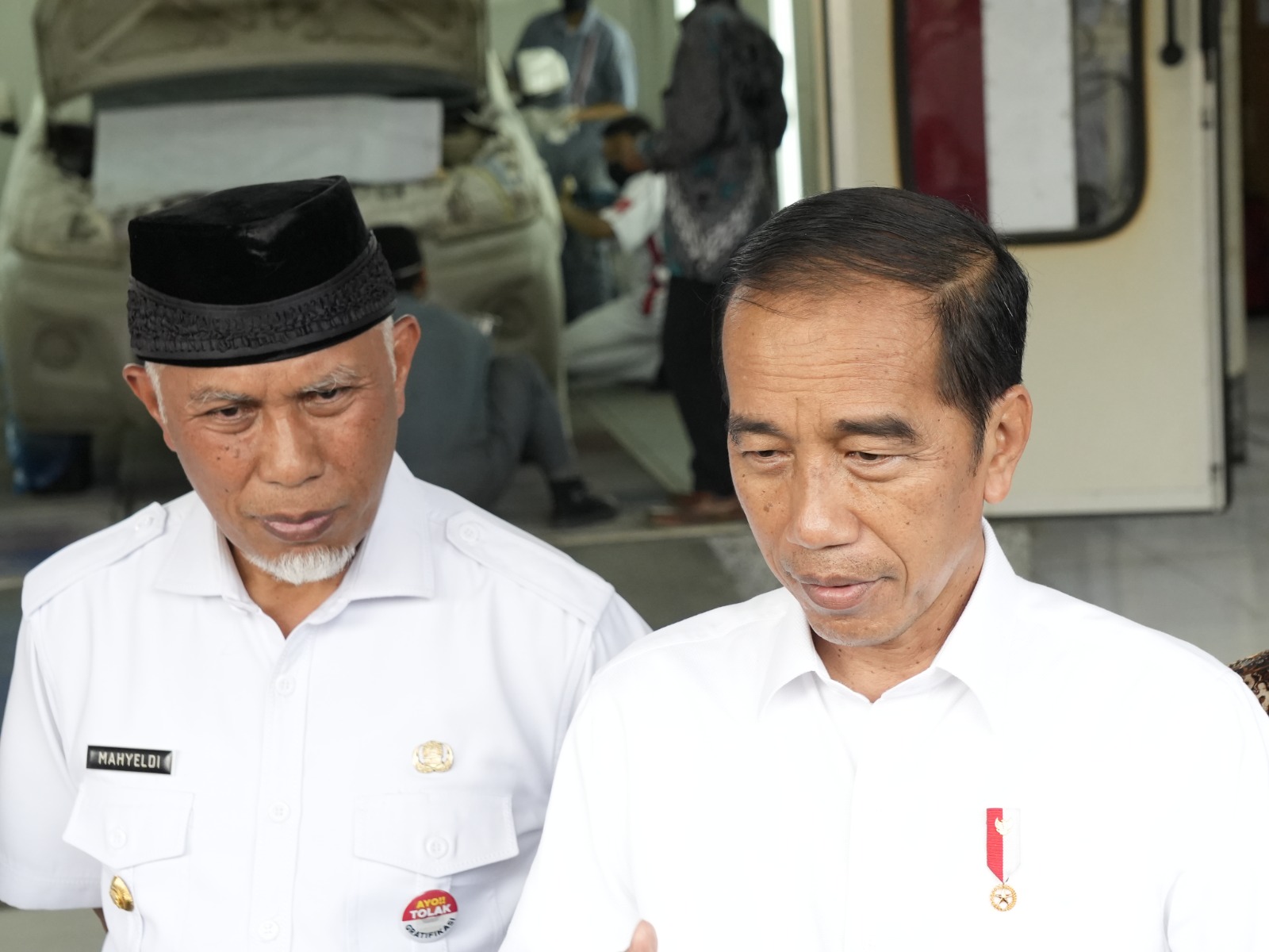 Kunjungi SMKN 5 Padang, Presiden Jokowi dan Gubernur Mahyeldi Komitmen Tingkatkan Pendidikan Kejuruan 