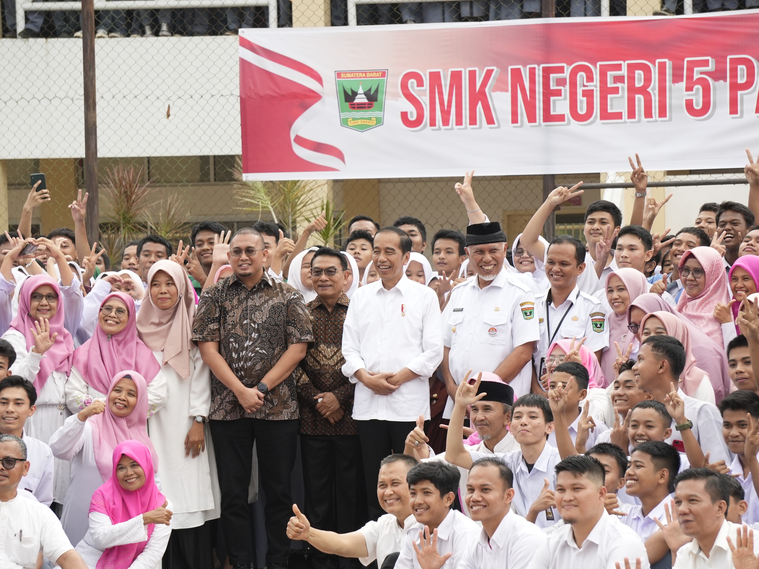 Presiden Jokowi Bantu Pengembangan SMK 5 Padang, Gubernur Mahyeldi : Selaras dengan Fokus Pemprov Sumbar Membangun SMK Baru