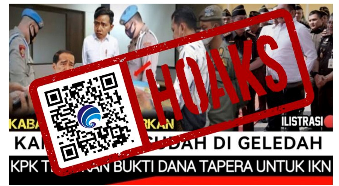 [HOAKS] KPK Bongkar Dana Tapera Digelapkan Untuk IKN