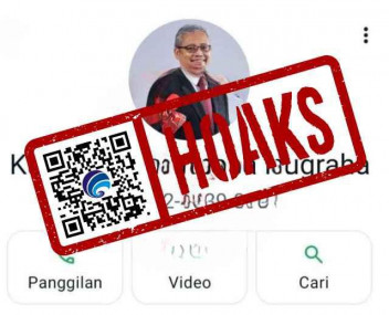 [HOAKS] Akun WhatsApp Mengatasnamakan Sekretaris Jenderal Kementerian Kesehatan