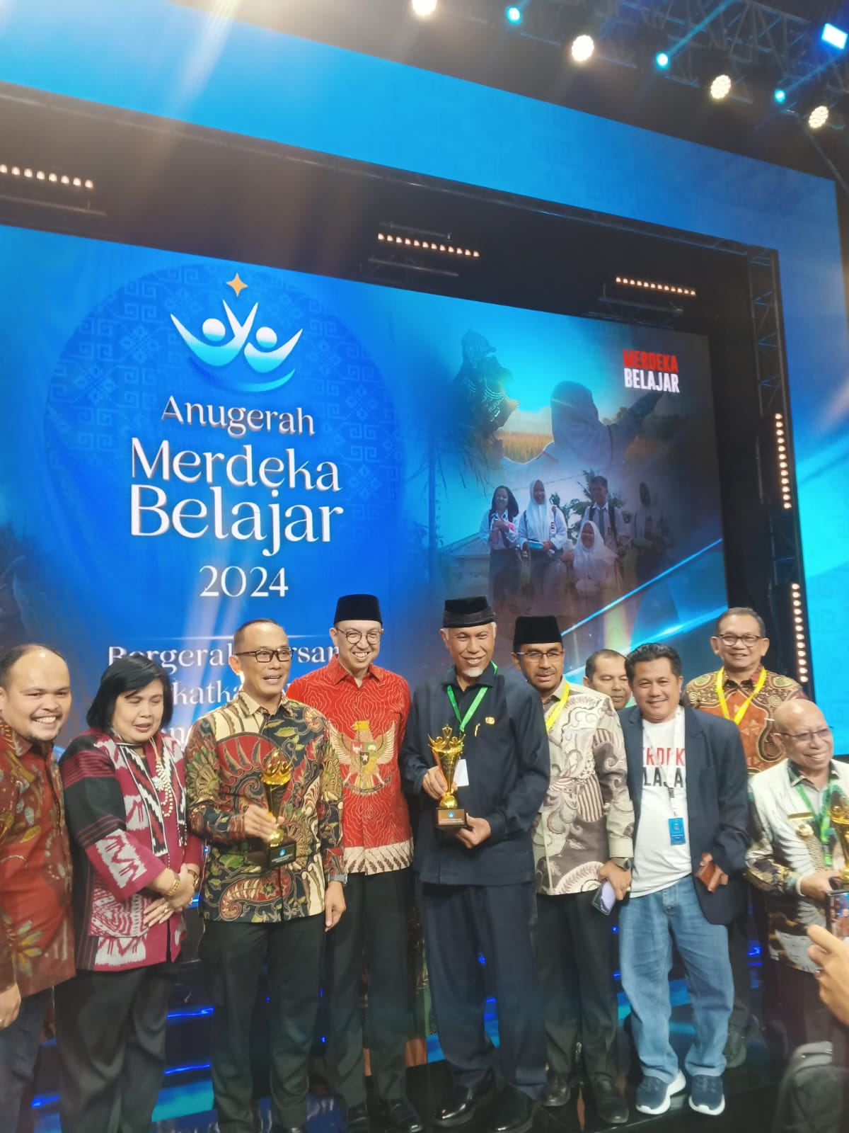 Gubernur Sumbar Kembali Meraih Anugerah Merdeka Belajar 2024