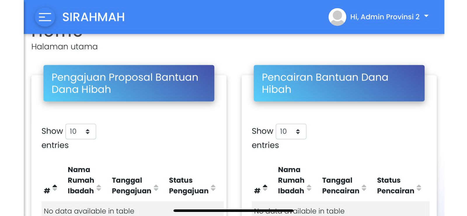 Tingkatkan Pelayanan Hibah Rumah Ibadah, Biro Kesra Setdaprov Sumbar Hadirkan SIRAHMAH 