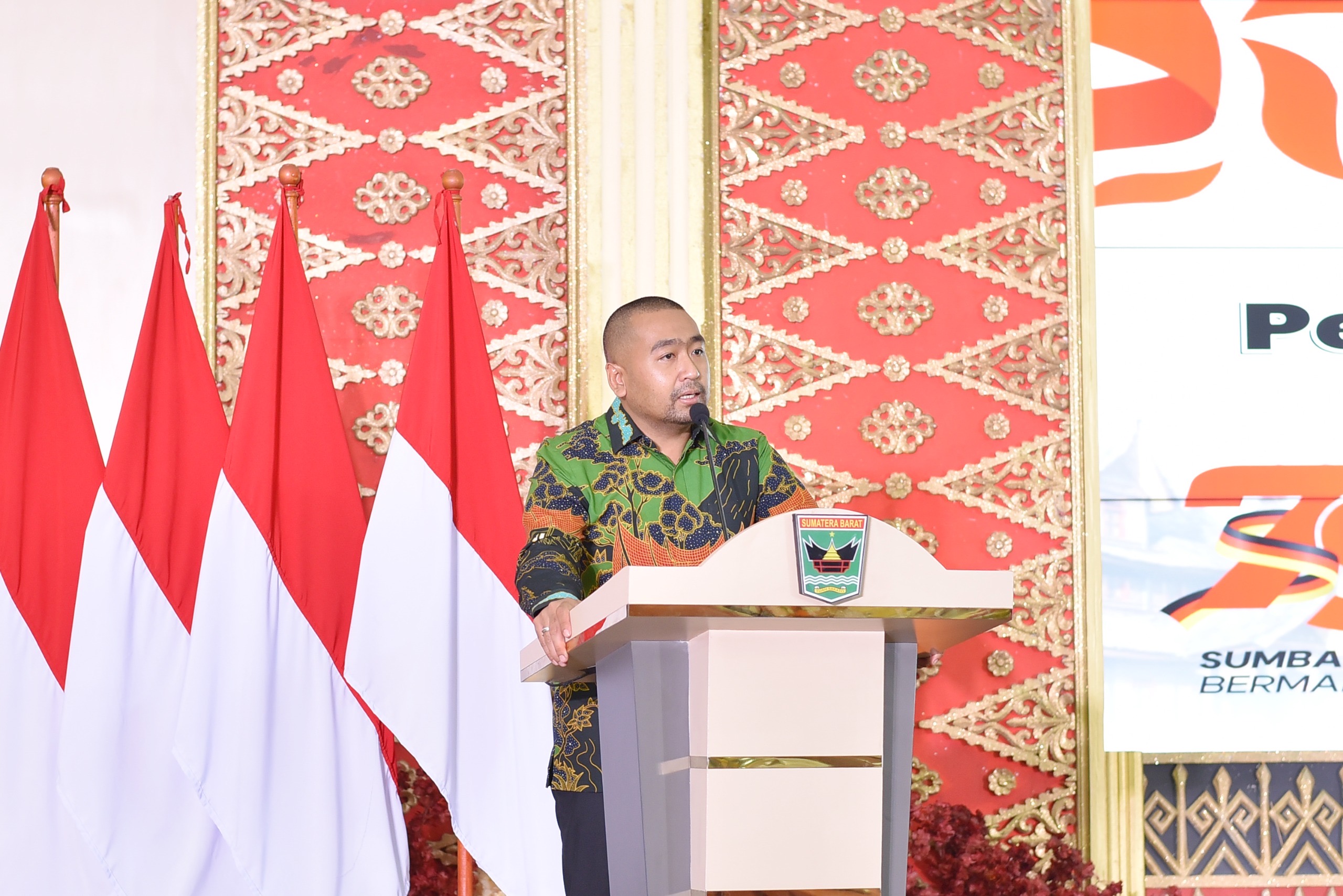 Kantor Pos Padang Diresmikan Plt. Gubernur Sumbar Jadi Titik 0 KM Sumbar