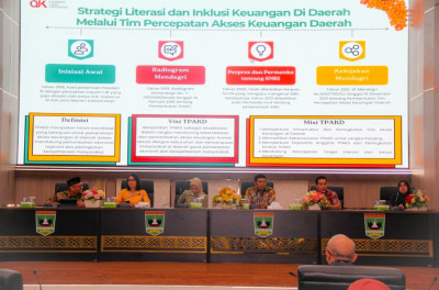 OJK Gelar Sosialisasi Edukasi Pasar Modal Terpadu di Sumbar, Pj Sekdaprov Sumbar: Pasar Modal Alternatif Pengembangan Ekonomi Daerah