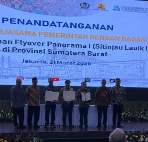 Pembangunan Flyover Sitinjau Lauik Resmi Dimulai, Vasko Ruseimy: Dukung Ekonomi Daerah